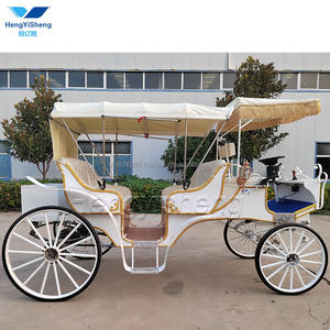 2025 Hot Electric Horse Powered Carriage Wedding Carruaje Fabricante Wedding Vehicle Wagon Carruaje eléctrico en stock para la venta - Product Image 5