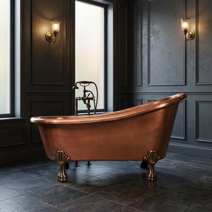 Wholesale and Factory Price Copper clawfoot Bath tub Copper Free standing Copper clawfoot Bath tub - Indian Home Crafts - Product Image 3