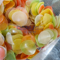 Friteuse professionnelle pour chips de crevettes, ligne de friture continue pour chips de crevettes