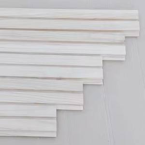 แผ่นผนังไม้เพาโลเนีย แผ่นตกแต่งผนัง ติดตั้งง่าย วีเนียร์ไม้ ฉากกั้นร้านค้าเคลื่อนที่ ตกแต่ง - Product Image 6