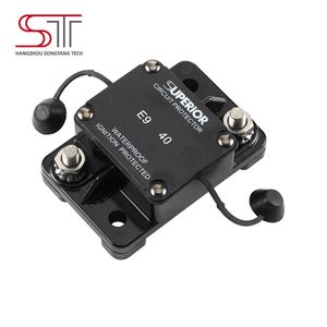 E97, reinicio automático, montaje en superficie de 40 amperios, resistente al agua, IP67, disyuntor de CC para caravana de camión automotriz marino - Product Image 2