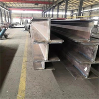 Viga de Acero en H Q235, Estándar GB, Laminada en Caliente, para Construcción de Almacenes, Puentes, Corte, Soldadura, Tamaños Personalizados