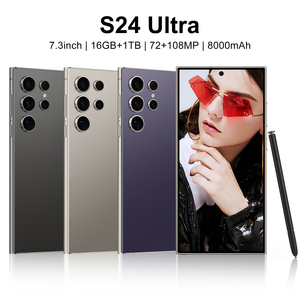 Telefono S24 Ultra con Grande Schermo, Ideale per Guardare <span class=keywords><strong>Film</strong></span>, Giocare e Godersi l'Intrattenimento. - Product Image 6