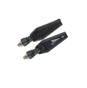Feux clignotants à LED bicolores en forme d'épée 12V Indicateurs de circulation pour <span class=keywords><strong>motos</strong></span> et véhicules électriques - Product Image 1