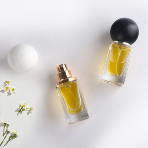 Chai nước hoa hình chữ nhật 15ml, chai xịt, chai nước hoa thủy tinh sang trọng với nắp gỗ ASH - Product Image 5