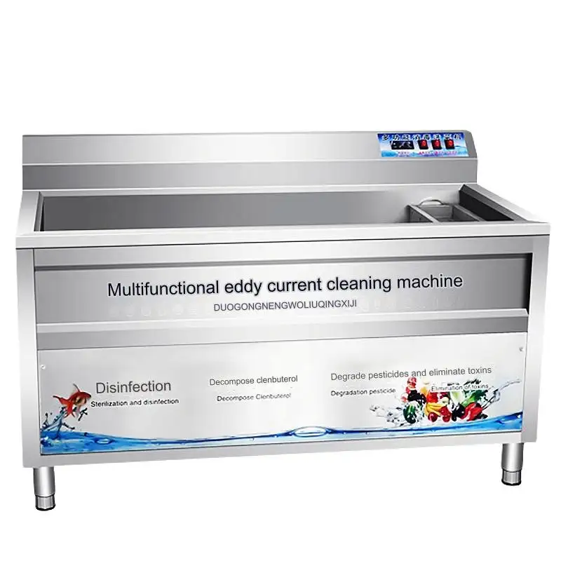 Hoàn toàn automaticsweeping tần số tác động làm cho rửa các món ăn sạch hơn và fastervegetable máy giặt với Ozone