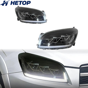 Phares HETOP pour Toyota RAV4 2005-2008 – Amélioration <span class=keywords><strong>LED</strong></span>, feux de jour DRL, lentille de signalisation, installation Plug and Play, phares avant modifiés - Product Image 1
