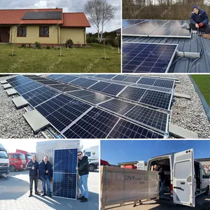 المنزل نظام لوحات شمسية 3KW 5KW 10KW 15KW 20KW 30KW نظام الطاقة الشمسية