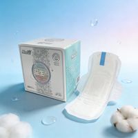 Serviettes hygiéniques ailées pour femmes, douces, à forte absorption, anti-fuites, respirantes, rapides, confortables, 280 mm, emballage en boîte, faciles à utiliser