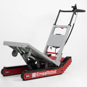 EmssRobot-Nano tugas berat aluminium elektrik mobilitas Portable Transfort lipat truk & troli tangga mendaki - Product Image 2