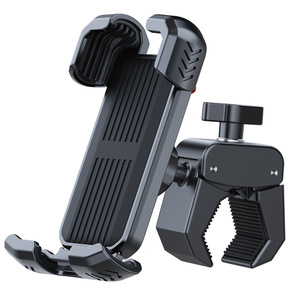 Universal Non-Slip Golf Car Phone <b>Stand</b> Full Rotation Bicycle <b>Mount</b> ABS PC Flexible Bike Holder Phone Fatbike Mobile - Product Image 1