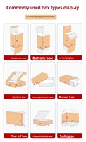 Boîtes cadeaux personnalisées avec impression UV couleur intégrale pour sous-vêtements et caleçons