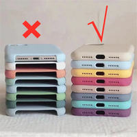 Étuis de téléphone en silicone pour iPhone 11 12 13 Pro XS Max XR X étui pour iPhone 7 8 plus 12 13 Mini couverture complète