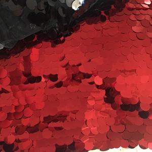 Tissu à sequins 3D de 18 mm, grand sequin, nappe décorative pour hôtel, fond de mur, vêtement, pièce suspendue colorée - Product Image 2