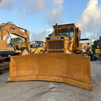 Bulldozer Caterpillar D7G d'occasion, état quasi neuf (90%), moteur 200 CV, 22 tonnes, type chenillé, prix avantageux, vente rapide