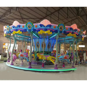 Manège à 36 places - Équipement d'amusement de luxe pour complexe hôtelier, sûr et adapté aux familles, avec éclairage LED - Product Image 1