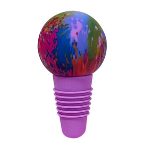 Bouchon <span class=keywords><strong>de</strong></span> bouteille <span class=keywords><strong>de</strong></span> vin en silicone souple multicolore avec logo personnalisé pour la maison et les bars, bouchon <span class=keywords><strong>de</strong></span> bouteille <span class=keywords><strong>de</strong></span> vin en silicone OEM - Product Image 5