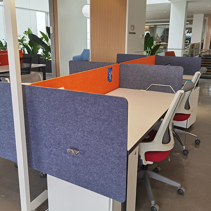 Офисная Звукоизоляционная настольная панель для домашних животных, войлочный акустический разделитель