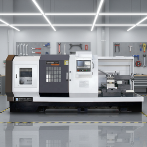 CK61100E 数控车床 220V 高精度 GSK 控制系统 1 年保修 汽车备件 - Product Image 1