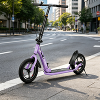 Trottinette pliable légère à 2 roues, trottinette réglable en hauteur pour enfants, adolescents et jeunes de 5 ans et plus, pour la conduite en ville en plein air