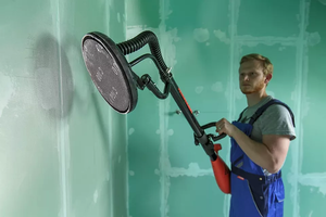 Lokale Voorraad Binnen 24 Uur Levering-25 Stuks 225Mm Haak En Lus Siliciumcarbide Schuurschijf Gipsplaat 40 -220 # - Product Image 6