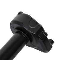Poignée d'accélérateur en alliage d'aluminium CNC AFZ pour Light Bee, poignée torsadée modifiée haute performance pour vélo électrique Segway X260