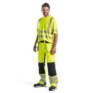 BLAKLADER - 342010133300L Camiseta Hi-Vis con protección UV Amarillo-EAN 7330509616468 ROPA DE TRABAJO DE 2017 - Product Image 4