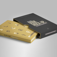 Carnet à couverture rigide personnalisable, exquis et durable, avec reliure parfaite, papier d'art et étui en carton, impression offset, cadeau