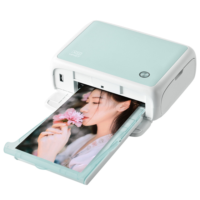 Portable 300dpi HD AR Printing USB+ Waterproof Dustproof Auto Thermal Sublimation 6inch Color Photo Printer for