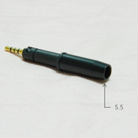 Jack Audio 2.5mm 4 Kutub Konektor Colokan Earphone untuk ATH M70X M50X R70X M40X HD560S