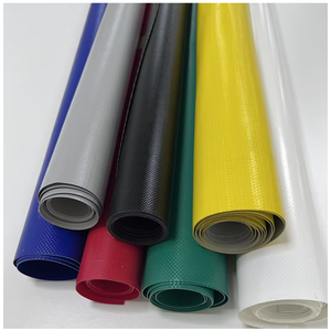 Lona de tela de poliéster resistente de alta calidad Lona recubierta de <span class=keywords><strong>PVC</strong></span> para material de bote inflable - Product Image 5