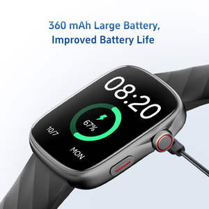 Smartwatch con Schermo Amoled Quadrato, Cinturino in Silicone, Monitoraggio Ossigeno nel Sangue, Frequenza Cardiaca, Respirazione, Salute, Esercizio Fisico, Impermeabile 3 ATM - Product Image 5