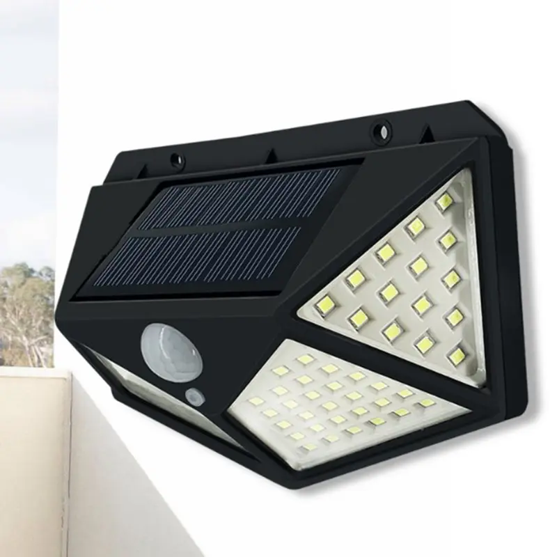 1000lm Solar Garden Lamp IP65 Waterproof Home Led Solar Light Motion Sensor Outdoor Security Wall Light