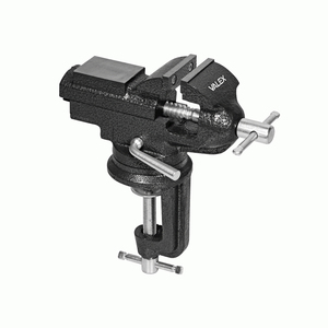 Morsa da Banco Girevole VALEX UTM2397 in Ghisa 50mm, Industriale in Acciaio con Base Fissa, OEM Italiano Personalizzabile - Product Image 1