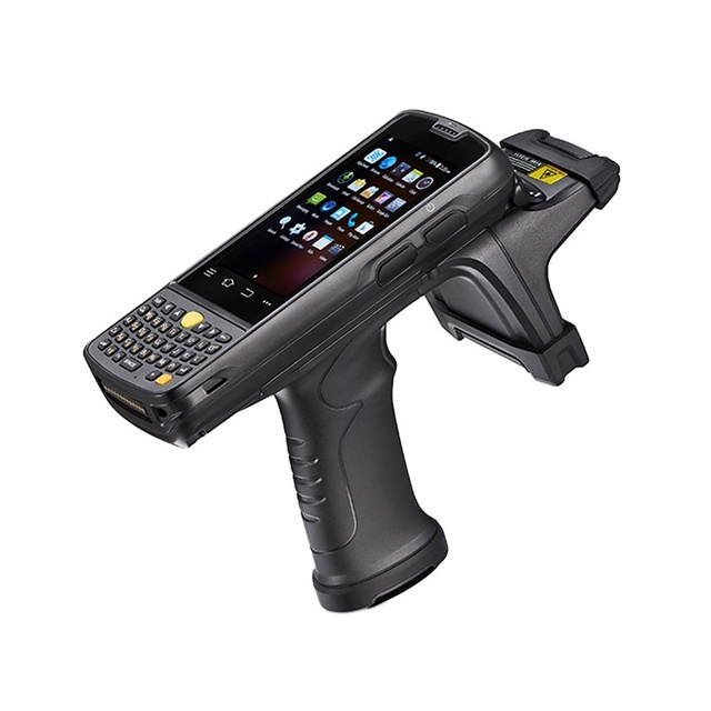 Smart Card Reader with Long Distance PAD Barcode NFC RFID UHF Card Reader ABS Material 860-960MHz Frequency
