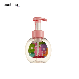 300ml PET Foam Pump Sprayer Bottle (Cylinder Shape) for Hand Soap Facial Mousse & Child <b>Shower</b> Gel-Wholesale - Product Image 1
