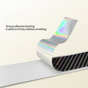 Bande de protection pour raquette de pickleball, protection de la bordure de la tête de la raquette, bande de protection de la bordure de la raquette, s'adapte parfaitement aux bords incurvés, sans plis - Product Image 4