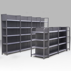 Estanterías Metálicas <span class=keywords><strong>para</strong></span> Supermercados, Tiendas Minoristas y de Conveniencia, Góndolas Metálicas <span class=keywords><strong>para</strong></span> Productos de Comestibles - Product Image 1