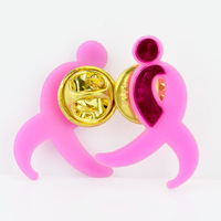 Broche Lézard Animal en Silicone Personnalisé Accessoires de Tempérament pour Enfants Femmes Hommes Cadeau de Décoration