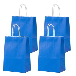 Bolsas de Regalo de Papel Kraft con Asa para Pequeños Negocios, Tiendas Minoristas, Joyería, Mercancía, Bolsas de Compras, Elegantes Bolsas de Papel para Regalos - Product Image 1