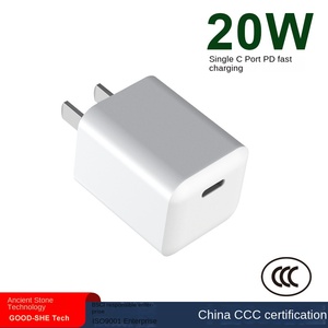 Caricabatterie per Cellulare con Porta Type-C PD20W, Ricarica Rapida, Materiale Ignifugo, Protezione OTP, Uscita 5V/3A - Product Image 3