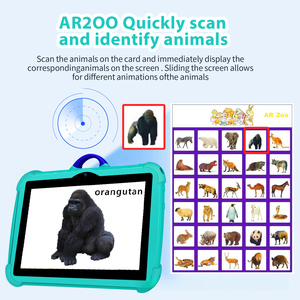 Ordinateur tout-en-un JXD 7 pouces avec interface de dessin animé pour enfants, équipé de Wi-Fi, fonctionnant sous le système Android 8.1 - Product Image 4