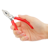 WORKPRO-Mini pince de coupe diagonale en acier au carbone, poignée souple en plastique multifonctionnelle DIY