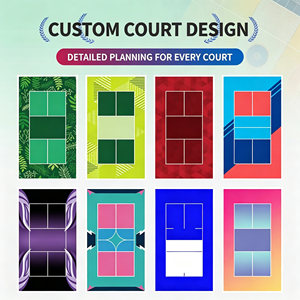 Pickleball Court Mat Interlocking <b>PVC</b> <b>Tiles</b> Eco-Friendly Anti-Bacterial Portable Outdoor Multi-Sport Shock Sports Flooring - Product Image 6