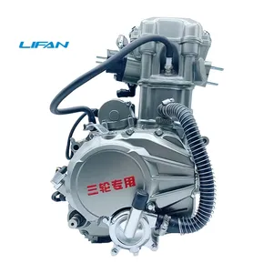 Moteur de Tricycle Lifan à refroidissement par eau 200cc, pour essence, Cargo, ferme, trois roues, moto, universels, CG200