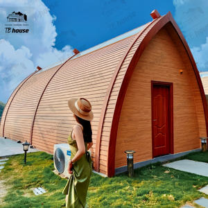 Роскошный дом в форме лодки по низкой цене/деревянная каюта/походная капсула для современного отеля - Product Image 1