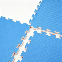 Tapete de Espuma EVA de Cinco Líneas, 100x100cm, Tapete de Ejercicio Antideslizante, Absorción de Impactos, Impermeable, Baldosas para Piso de Gimnasio, Venta al Por Mayor de Fábrica