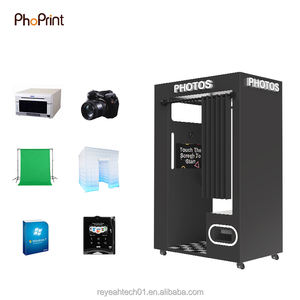 Photomaton fermé alimenté par l'IA avec des fonctionnalités numériques pour les fêtes - Product Image 4