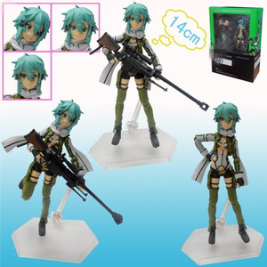 Sword Art Online SAO 174 178 <span class=keywords><strong>Asuna</strong></span> 241 Sinon 248 <span class=keywords><strong>Kirito</strong></span> Figurine d'action en ABS/PVC, jouet de poupée, artisanat en plastique - Product Image 5