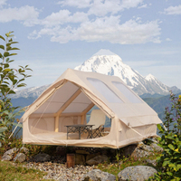 Tente de camping gonflable entièrement automatique Haoyu en tissu Oxford, 6,3 mètres carrés, imperméable, quatre saisons, prête à l'emploi, individuelle